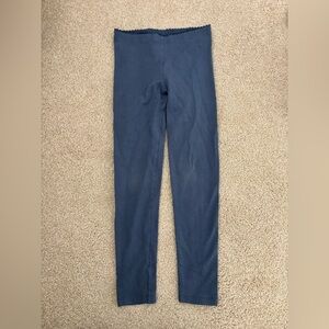 Girls tea collection blue leggings size 7